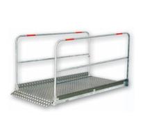 Grabenbrücke Aluminium, L 2.70 x B 1 m