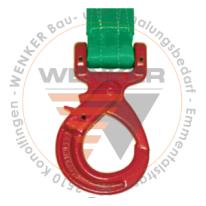 Sicherheitshaken für Band 60 mm