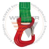 Sicherheits-Gleithaken für Band 60 mm
