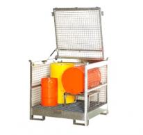 Fasscontainer für 4 / 2 x 200 l Fass