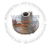 Tellerflügelmutter DW 15, Ø 100