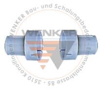 Kupplungsstück für Wassersperre auf DR