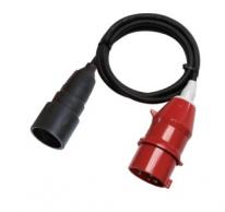 Uebergangskabel CEE 16A 400 V / CH-T13
