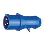 Stecker CEE 16A 230 V 3P blau