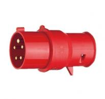 Stecker CEE 16A 400 V 5P rot