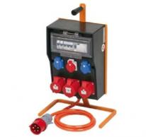 Stromverteiler Hartgummi, 230 V / 400 V