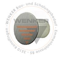 Verschlusszapfen Sicht Inox, Ø 22/7 mm