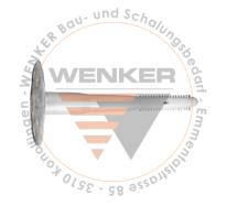 Isolierplattendübel MIP 8 x 80 mm