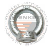 Ringmutter verzinkt, M 16