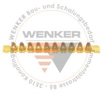 Munition zu Schussapparat, gelb,
