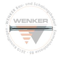 Express-Nagelhülse, 100 Stk Ø 8 x 70 mm