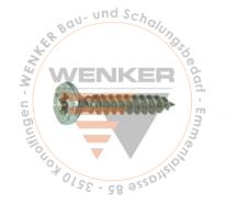 Senkkopf Spanplattenschraube, 3.0 x 35 mm