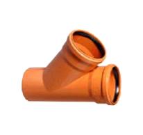 PVC Abzweiger 45°, NW 125 / 100
