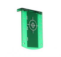 Zieltafel grün, zu Laser Trigon Green