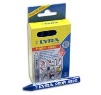 Fettkreide weiss, rund 9 mm, 12 Stk