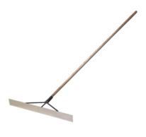 Teerkrucke Alu gewölbt 75 cm, mit Stiel
