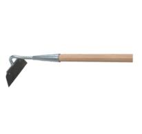 Gartenhacke verzinkt, 130 mm mit Stiel