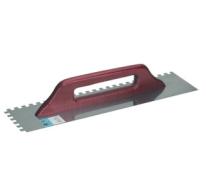 Traufel gezahnt rostfrei, E 6 mm