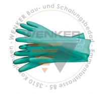 Handschuhe Nitrillatex, grün, Gr. 9½"