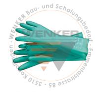 Handschuhe Nitrillatex grün, Gr. 10½